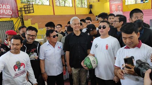 Buka Turnamen Olahraga di Bekasi, Ganjar: Dalam Politik Butuh Peran Serta Anak Muda