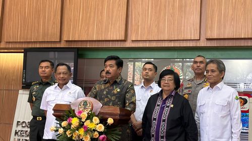 Tak Ada Gejolak Massa, Menko Polhukam Pastikan Pengumuman Pemilu Tepat Waktu