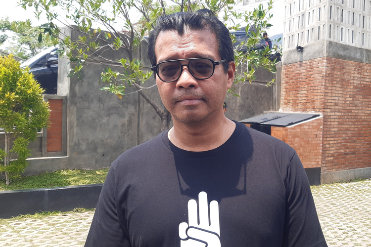 Direktur Politik 5.0 TPN Ganjar Pranowo-Mahfud MD, Andi Widjajanto di Boyolali, Jawa Tengah, Sabtu (30/12/2023).