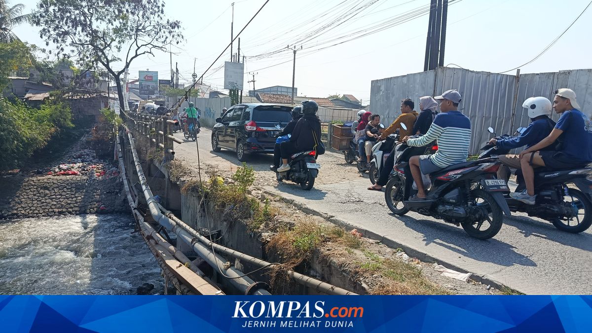 Jembatan CBL Rusak Parah Lebih dari 10 Tahun, Warga Khawatir Ambles Saat Macet