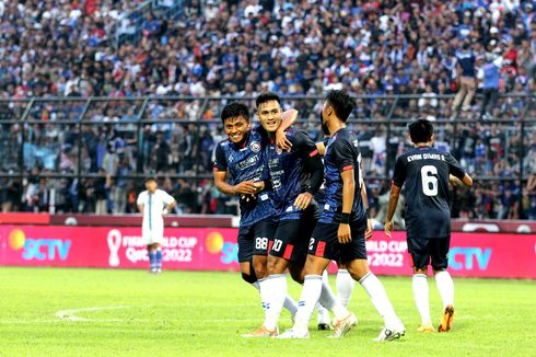 Hasil Arema FC Vs PSIS: Menang Agregat 4-1, Singo Edan Kembali ke Final Piala Presiden!