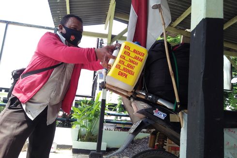 Cerita Unik Difabel, Keliling Indonesia Kampanye Protokol Kesehatan, Siap Bubarkan Keramaian