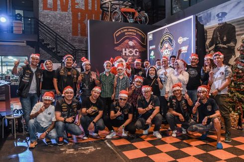 HOG Anak Elang Jakarta Chapter Gelar Christmas Charity dan Night Market