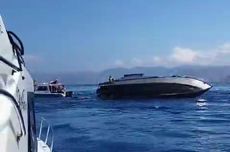 Speedboat Pengangkut Turis Asing Terbalik di Perairan Pulau Komodo