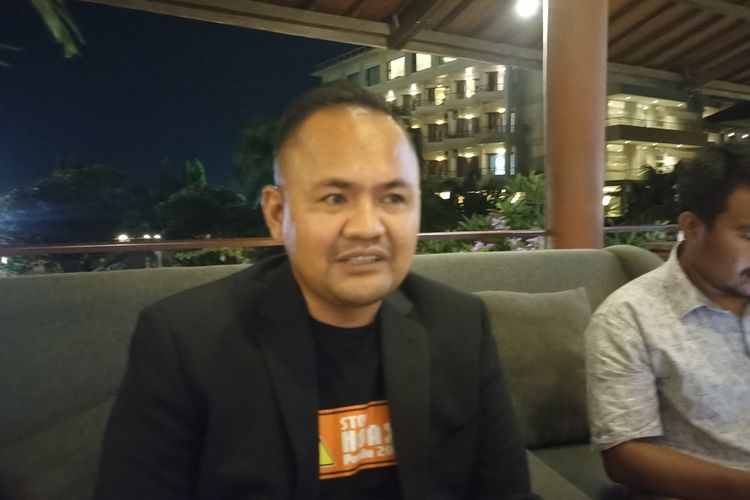 Ketua Bawaslu Kota Mataram Muhammad Yusril saat ditemui kompas.com, Sabtu (9/12/2023).