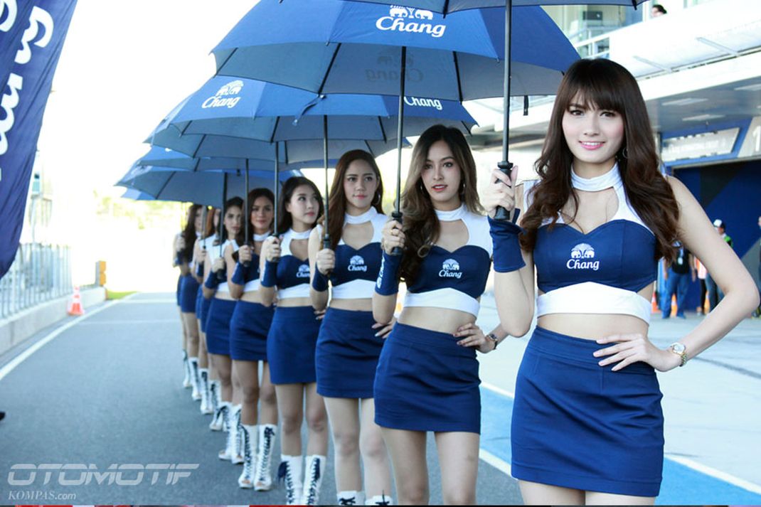 Grid Girls Sirkuit Buriram, Thailand - 17