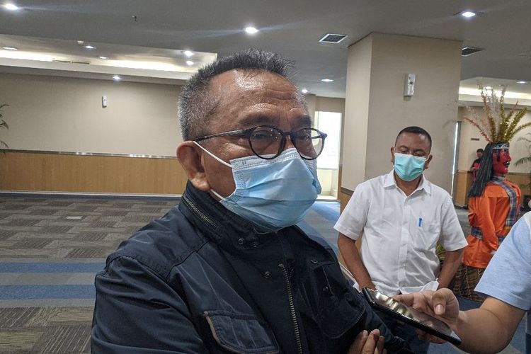 Wakil Ketua DPRD DKI Jakarta Mohamad Taufik saat ditemui di Lantai 10 Gedung DPRD DKI Jakarta, Selasa (8/12/2020)