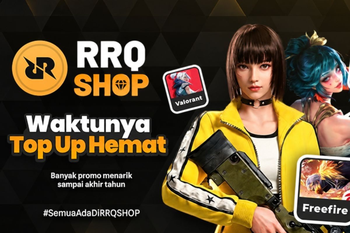 RRQSHOP menghadirkan layanan top up dan produk digital dalam satu platform untuk memenuhi kebutuhan gamer.