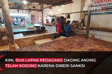 Pedagang Daging Anjing di Pasar Senen Tutup Lapak