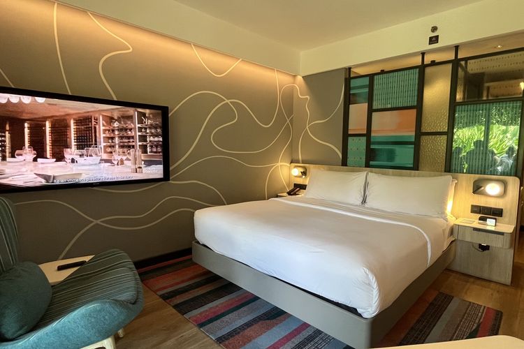 Aloft Bali Kuta at Beachwalk, Bali, Sabtu (10/1/2026). 