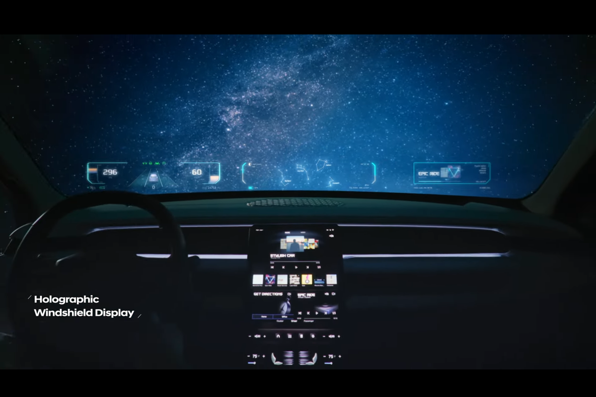 Holographic Windshield Display, teknologi Hyundai Mobis untuk masa depan