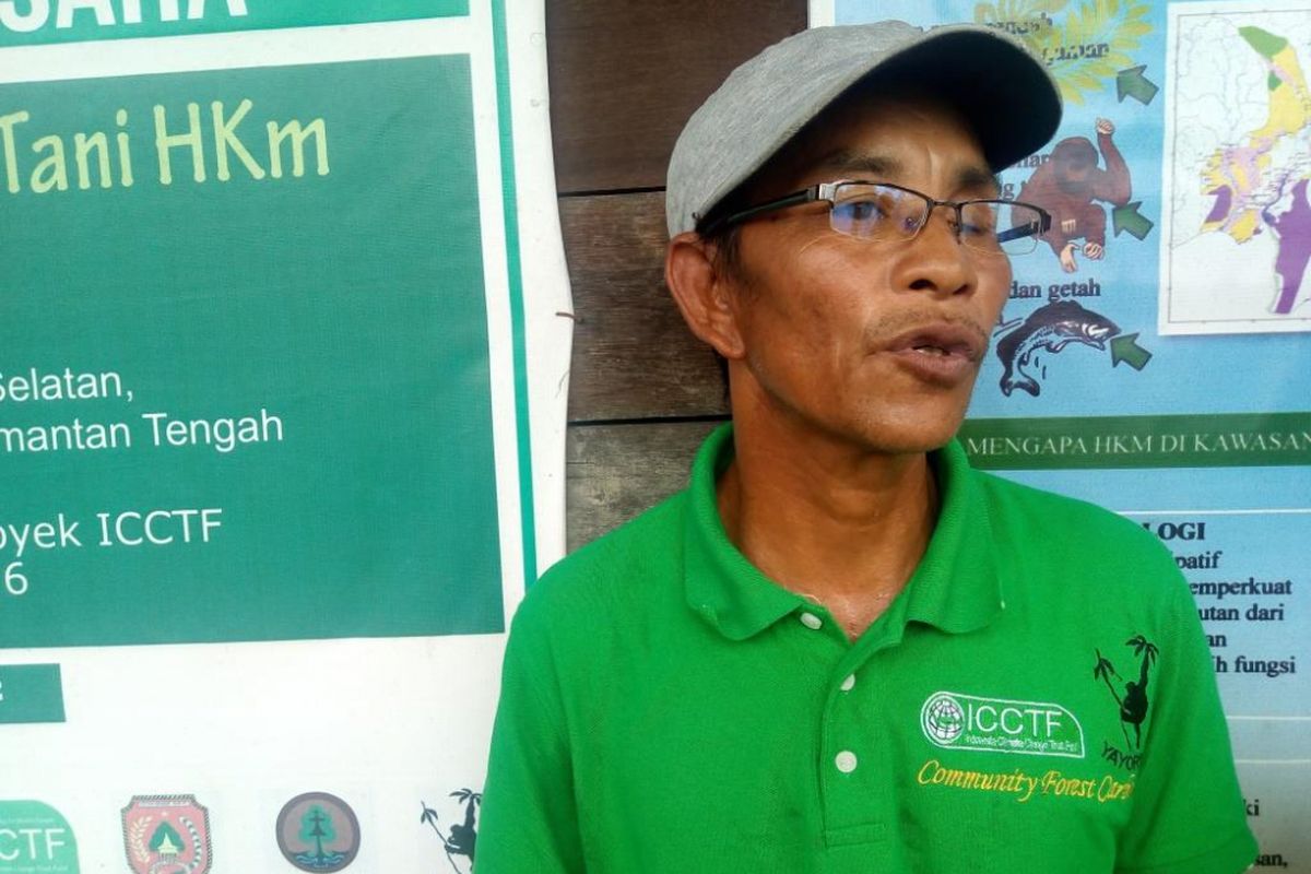 Rahmansyah, nelayan yang mulai melirik budidaya ikan air tawar untuk mendapatkan tambahan penghasilan. 