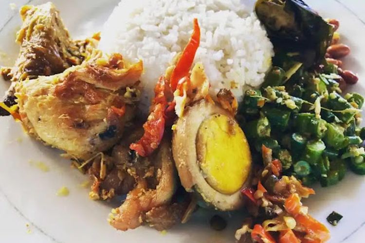 warung nasi ayam bu oki