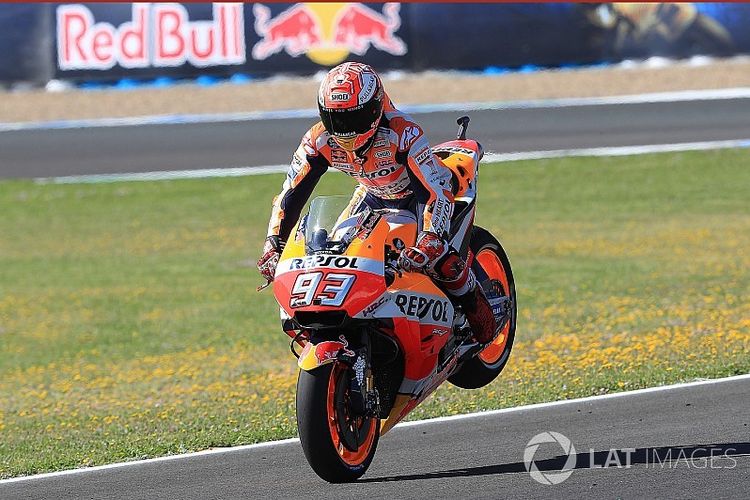 Marc Marquez di GP Spanyol 2018.