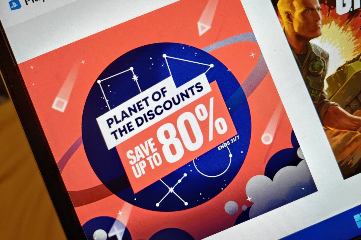 Ilustrasi event Planet od the Discounts yang digelar Sony hingga 27 Juli 2021.