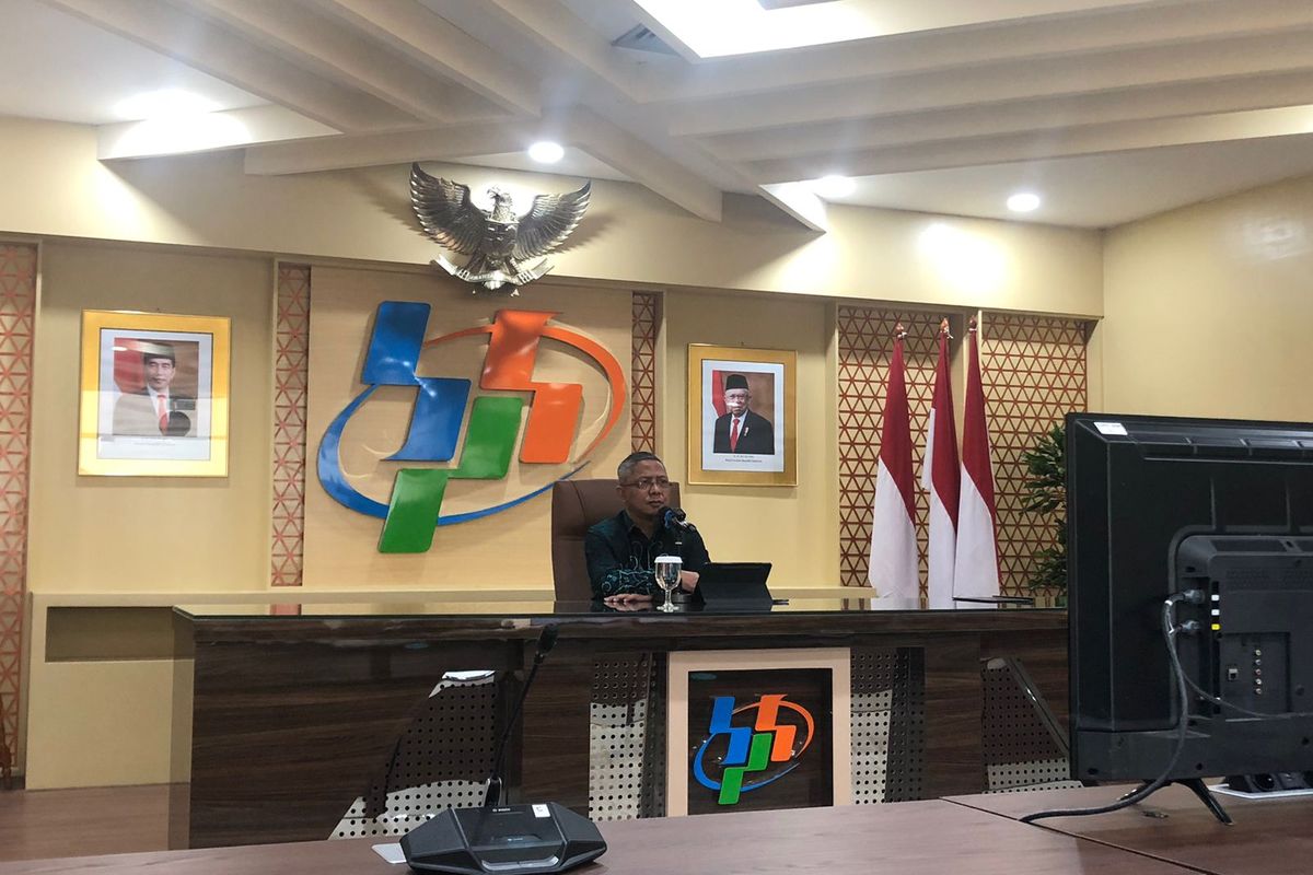 Deputi Bidang Neraca dan Analisis Statistik BPS Moh Edy Mahmud 