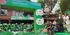 Pecahkan Rekor MURI, Grab Gelar Gerakan Jangan Lupa Makan