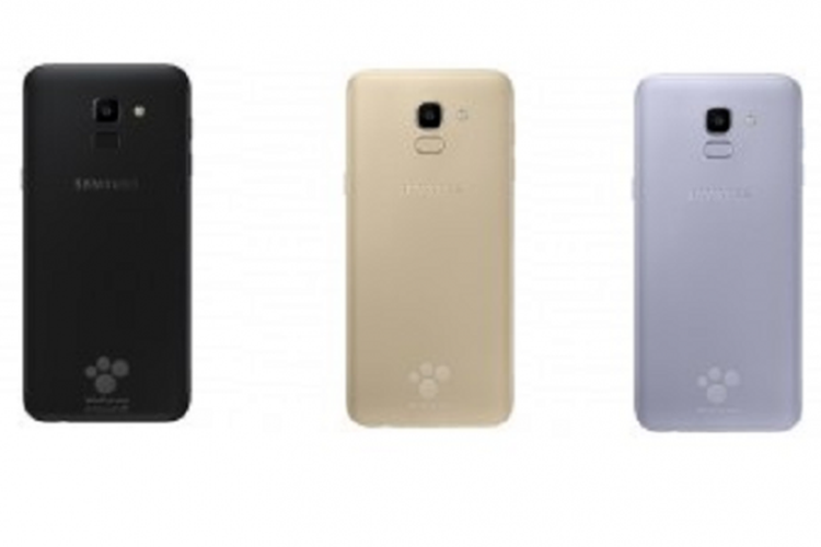 Render 3 varian warna Samsung  Galaxy J6