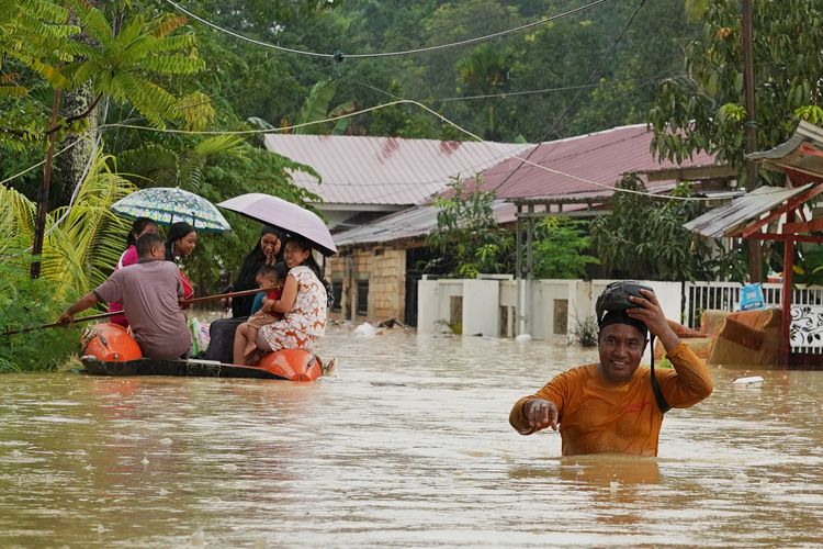 Daftar Titik Banjir Kendari, 2.985 Warga dan 657 Rumah Terendam