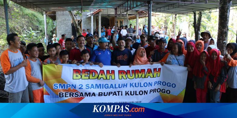 Pelajar Kulon Progo Terlibat Dalam Bedah Rumah Warga Miskin Halaman All Kompas Com