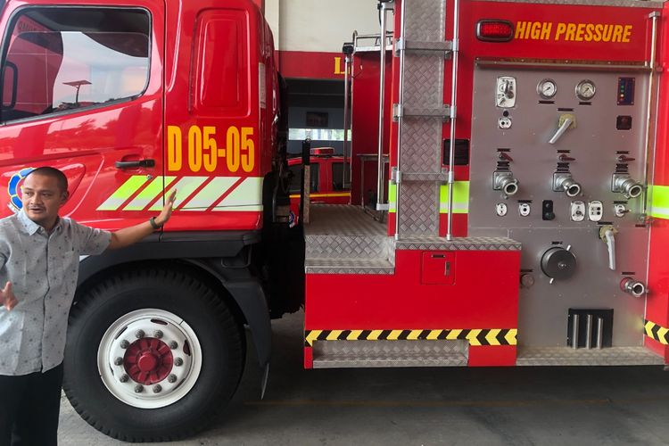 Pelatihan pengemudi pemadam kebakaran oleh iRTS Training & Consulting