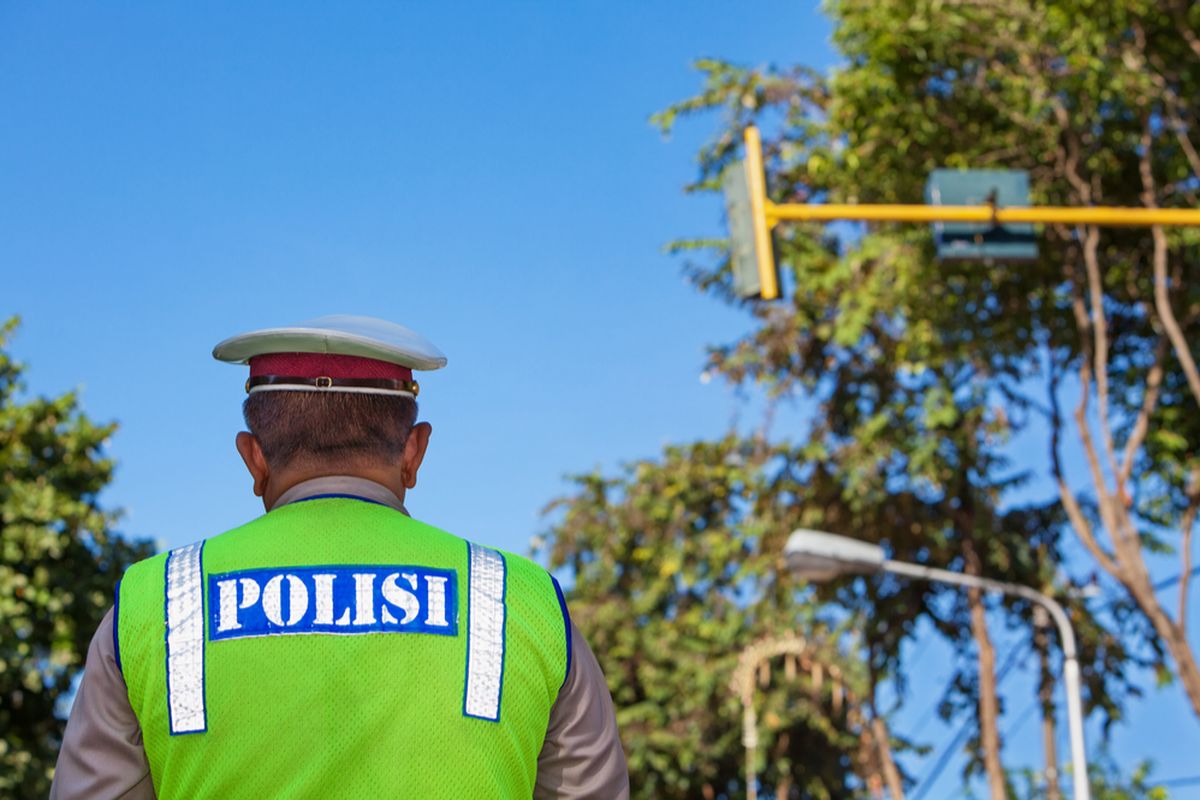 Ilustrasi polisi.