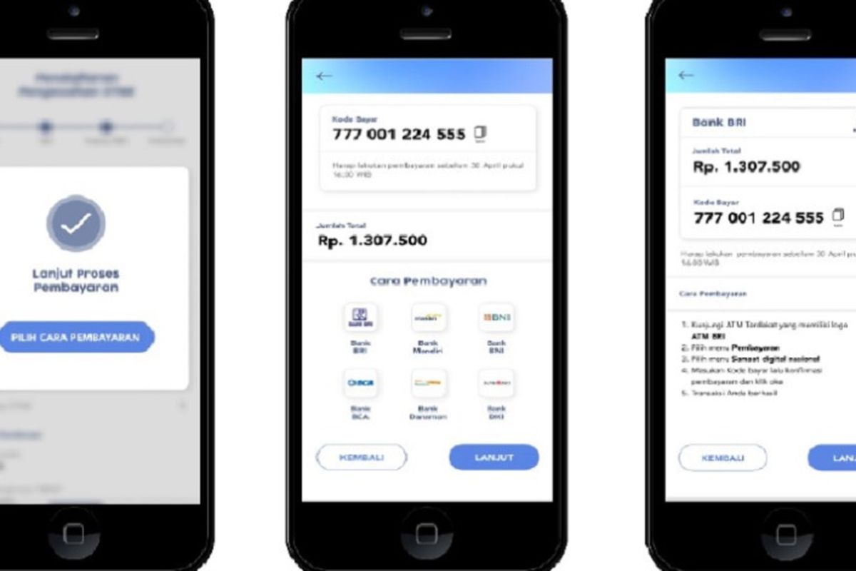 cara bayar pajak motor online bisa dilakukan melalui aplikasi SIGNAL di smartphone