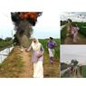 Foto Unik Keluarga di Malaysia Saat Lebaran Ini Viral, Seperti Apa Kisahnya?