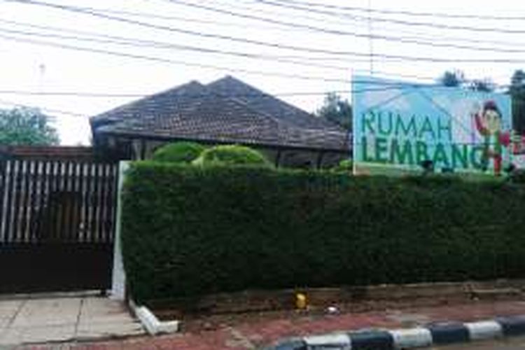 Rumah Lembang di Jalan Lembang, Menteng Jakarta Pusat. Kamis (22/9/2016)