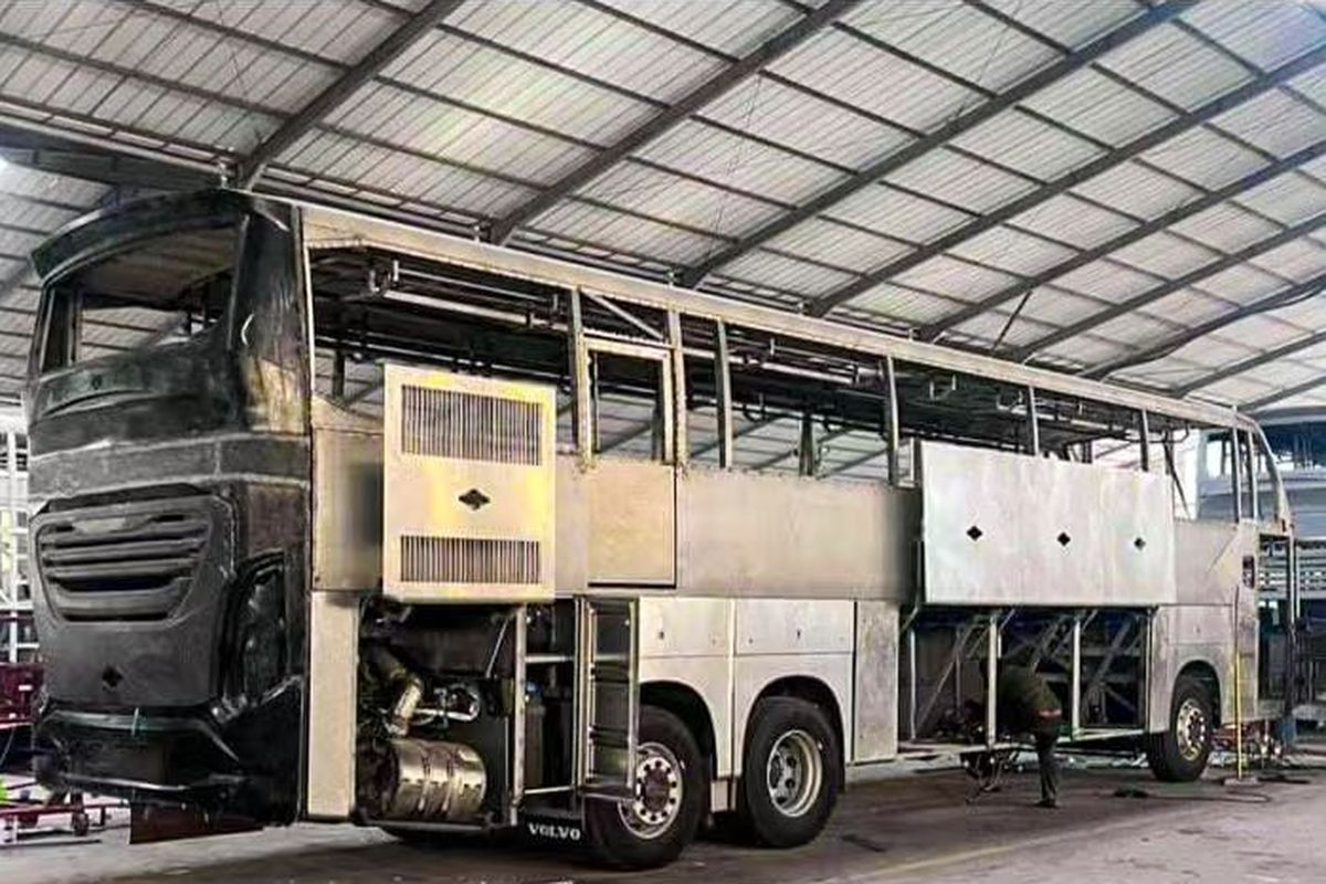 Bodi bus baru PO 27 Trans