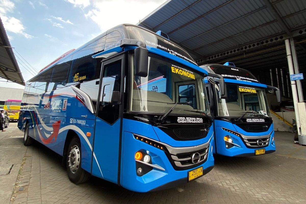 Bus baru PO Jaya Utama