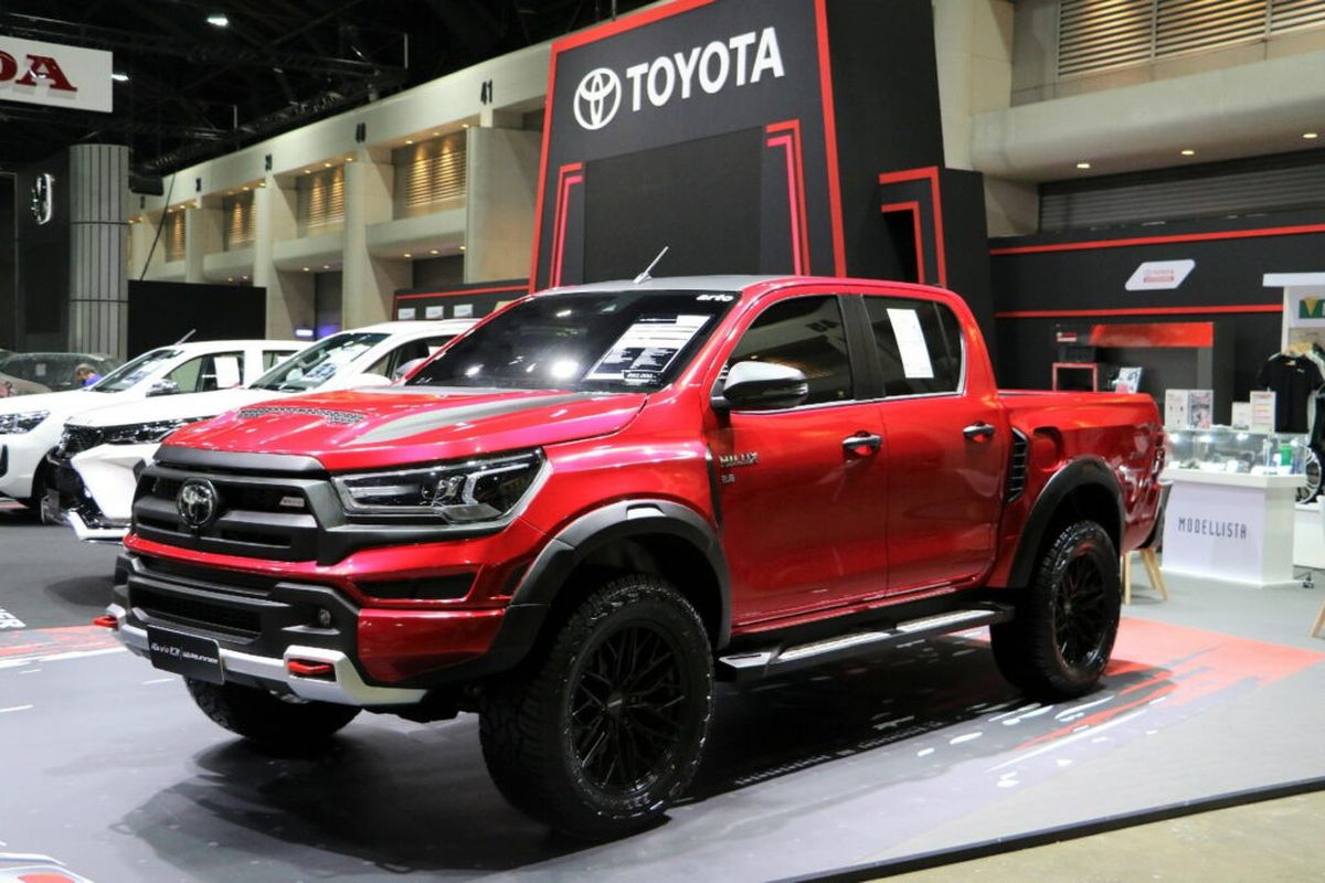 Referensi modifkasi Toyota Hilux dari ajang Bangkok Auto Salon 2023 di Thailand