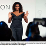 Tampil dengan Rambut Ikal Alami, Michelle Obama Sedot Atensi Warganet