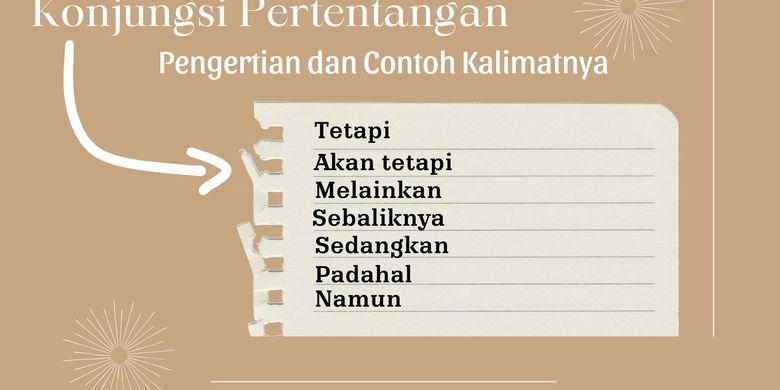 Konjungsi Pertentangan Pengertian Dan Contoh Kalimatnya