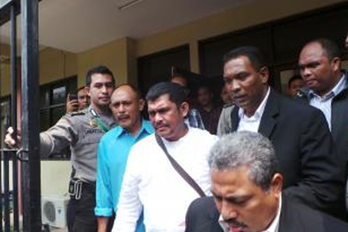 Tangan kanan Hercules Rozario Marcal ditangkap kembali Tim Pemburu Preman. Rabu (18/9/2013).