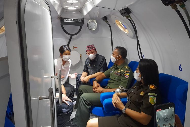 Hyperbaric chamber di Siloam, Labuan Bajo, NTT