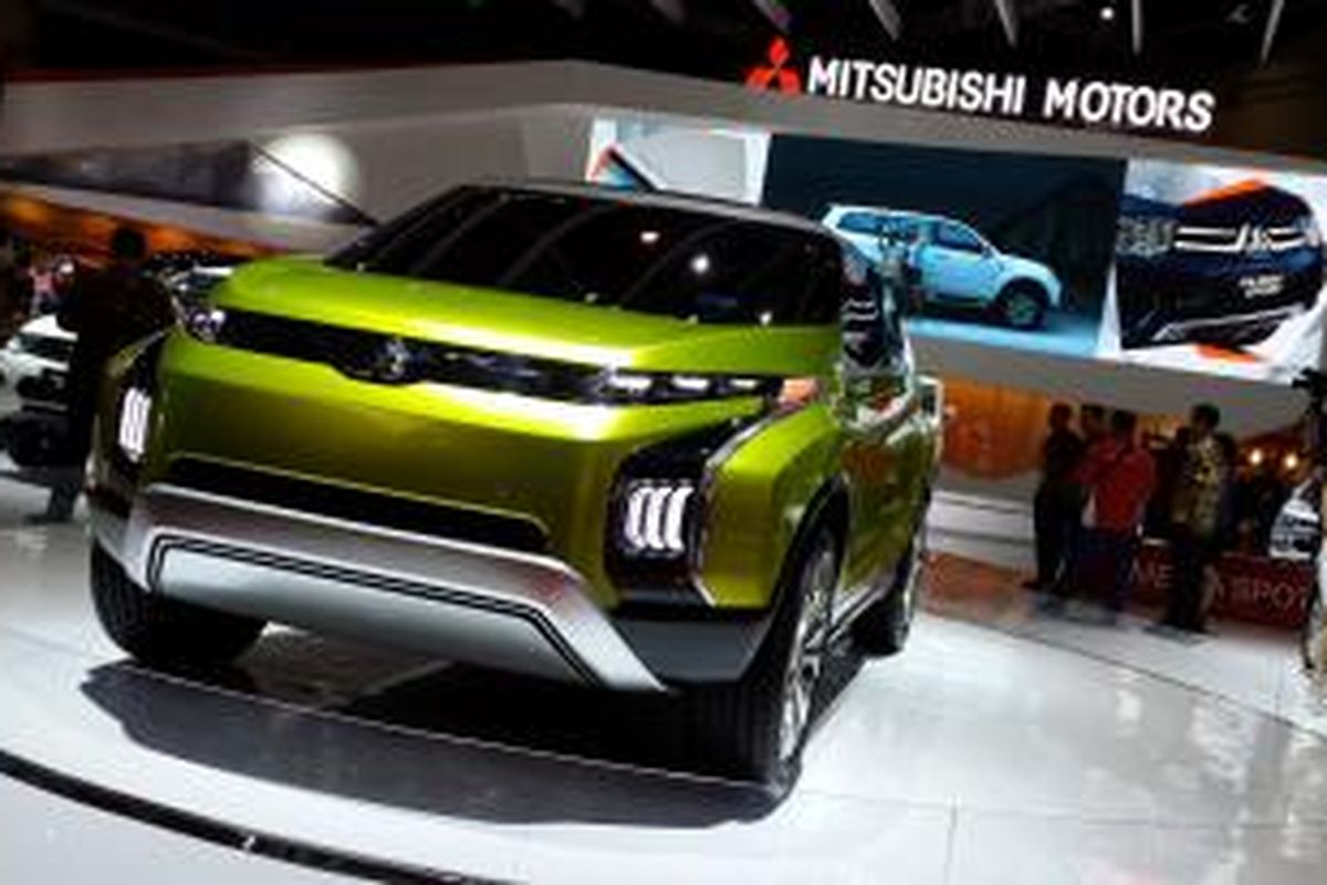 Mobil konsep menjadi salah satu andalan di stan Mitsubishi