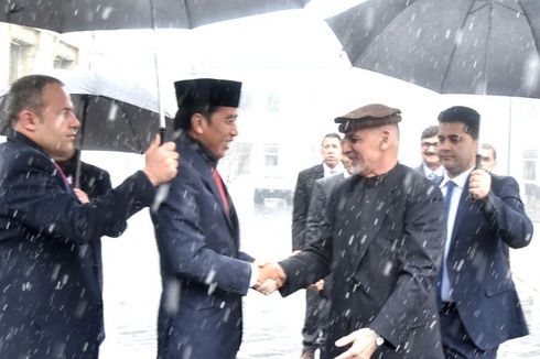 Di Afghanistan, Presiden Jokowi Tolak Pakai Rompi Antipeluru