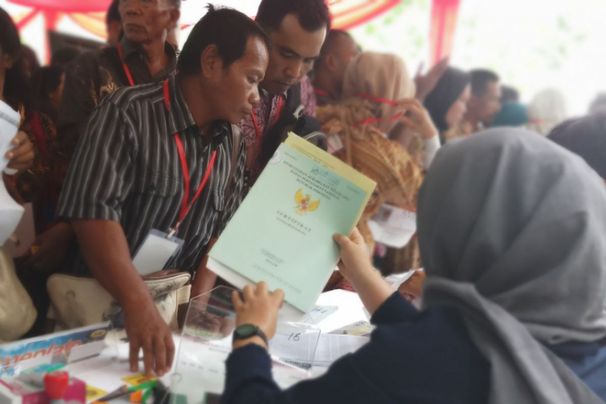 Hingga saat ini Kanwil Pertanahan Kepri telah mencapai lebih dari 67,85 persen target pelaksanaan PTSL.