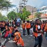 Ratusan Mitra Shopee Surabaya Demo, Minta Penyesuaian Pendapatan Pascakenaikan Harga BBM