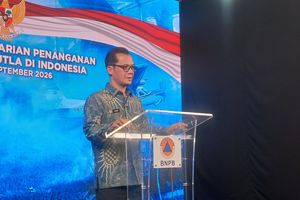 Penanganan Karhutla, BNPB Semai 2,4 Ton Dry Ice di Langit Sumsel