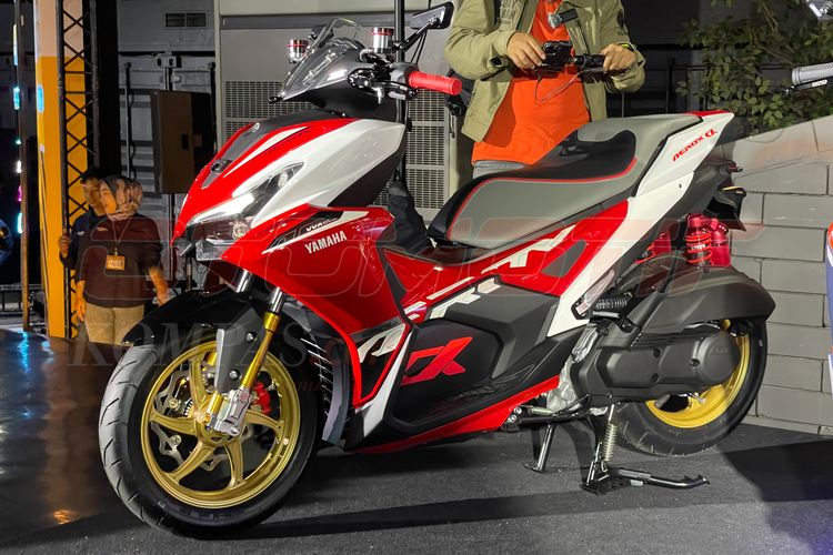 Modifikasi Yamaha Aerox Alpha dana pelajar