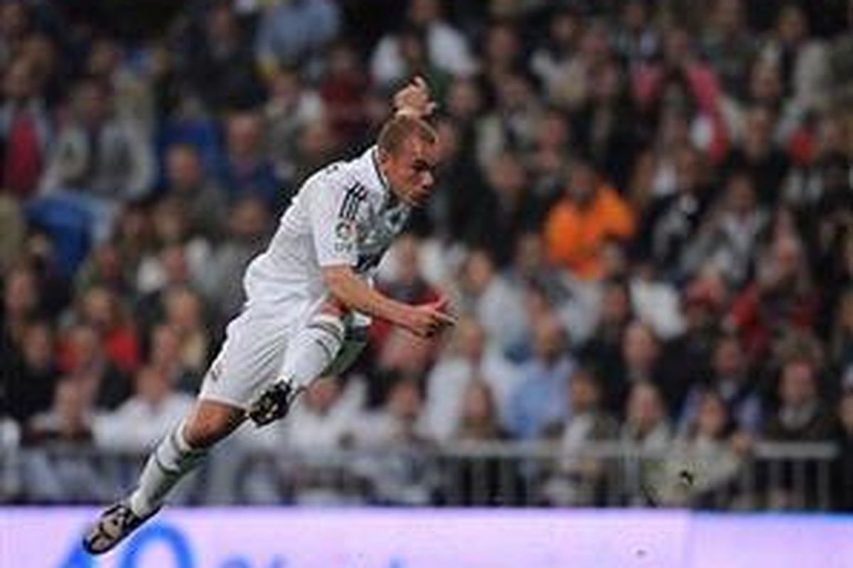 Wesley Sneijder, ketika masih bersama Real Madrid. 