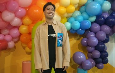 Vidi Aldiano saat ditemui dalam jumpa pers Baluun by Haluu di Plaza Indonesia, Thamrin, Jakarta Pusat, Kamis, 29/5/2019).