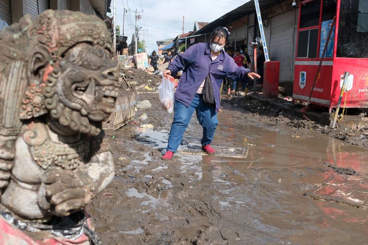 [KLARIFIKASI] Tidak Benar Buaya Lepas Saat Banjir Bali, Video adalah Konten Lama