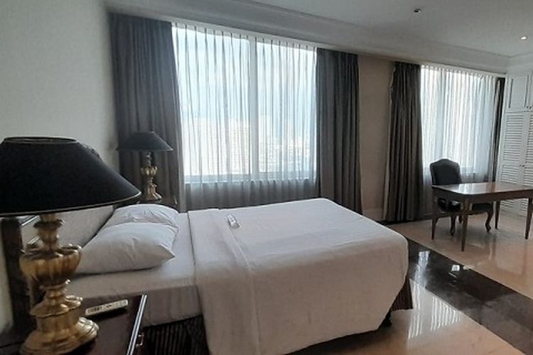 Salah satu kamar di Batavia Apartments, Hotel, & Serviced Residence, Jakarta Pusat