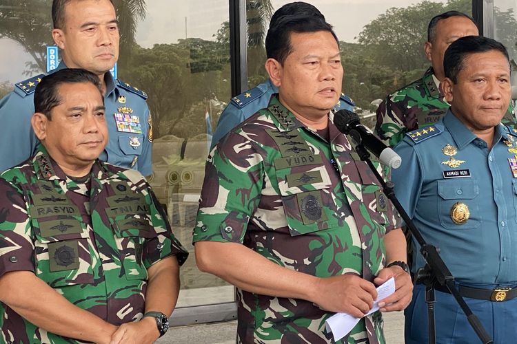 Kepala Staf Angkatan Laut (KSAL) Laksamana Yudo Margono di Markas Besar Angkatan Laut (Mabesal), Jakarta, Kamis (8/9/2022).