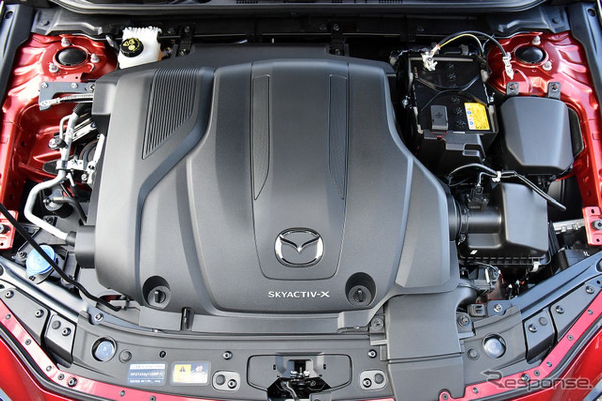 Mesin mobil Mazda yang berteknologi SKYACTIV-X