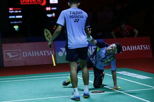 BERITA FOTO: Duel Dramatis, Fajar/Rian Gagal ke Semifinal 