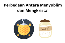 Perbedaan Antara Menyublim dan Mengkristal